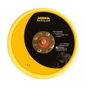 MIRKA PSA/Vinyl Faced 150mm Medium Backing Pad 1/Box