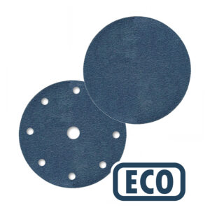 ECO Zirconia Discs, 6″, 7″, 8″ Dia. No Hole / 8+1 Hole ‘Festool-Fit’, 50/Pack