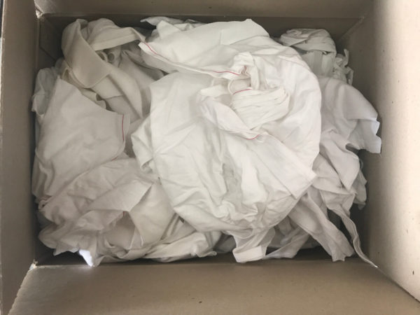 CLEARANCE - WS WHITE COTTON SHEETING 12.5 KG PER BOX