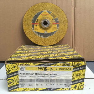 CLEARANCE - KLINGSPOR A24 EXTRA METAL GRINDING DISCS 230 X 6 X 22 PACK OF 10