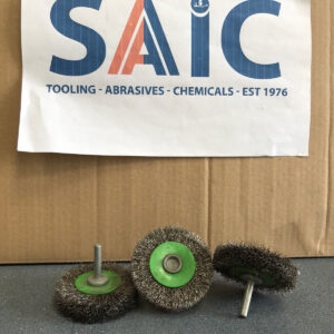 CLEARANCE – SPINDLE MOUNTED ROTARY STEEL BRUSH 70X18X6 7/PACK