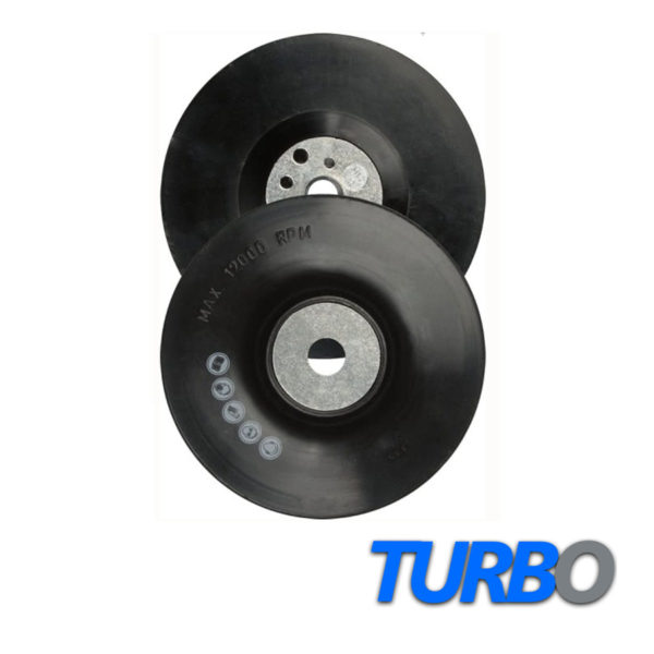 Turbo Hard Ribbed Coolflow Backing Pads for Angle Grinders