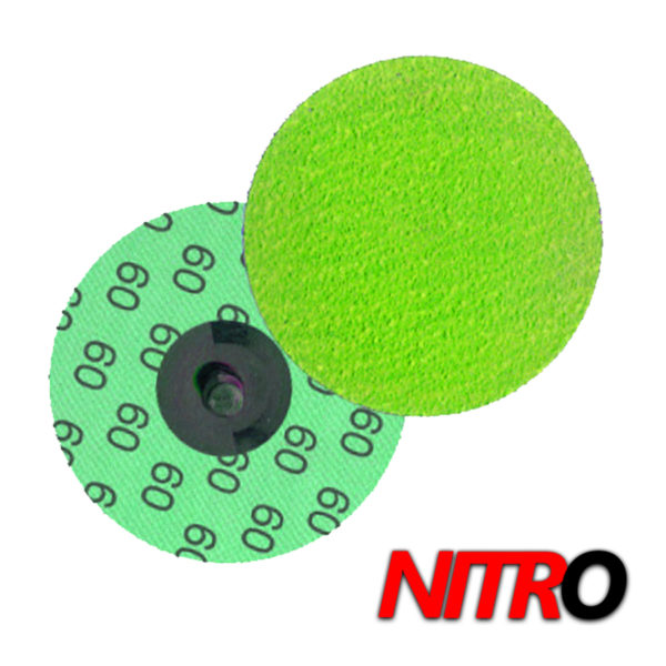 Green Nitro Ceramic Roloc Discs, 50/Pack
