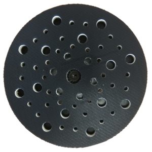 Multi-Hole Velcro Backing Pad for Random Orbital Sanders, 6-152mm Dia 516 Thread-2