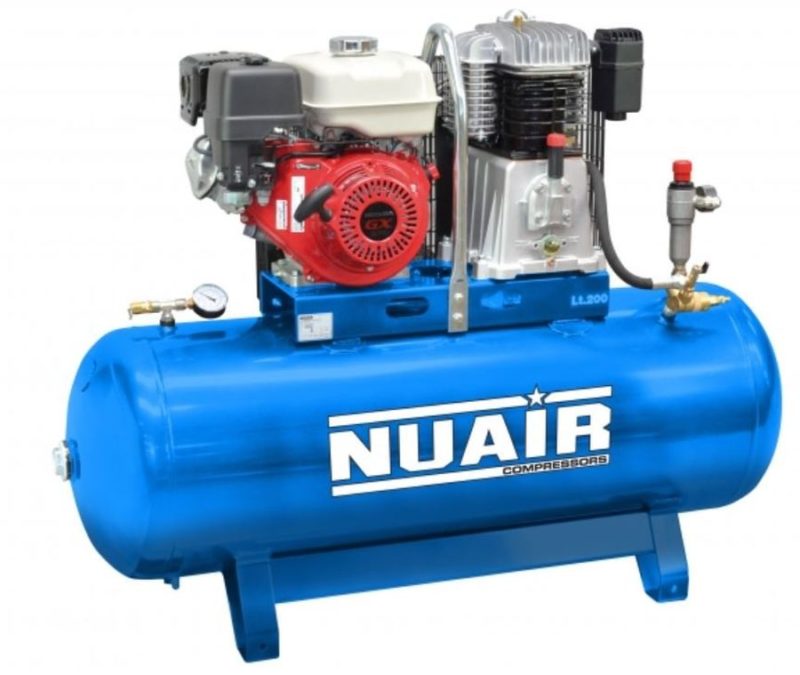 Nuair B3800B/9s/100 Honda Petrol/Diesel Driven Lubricated Air ...