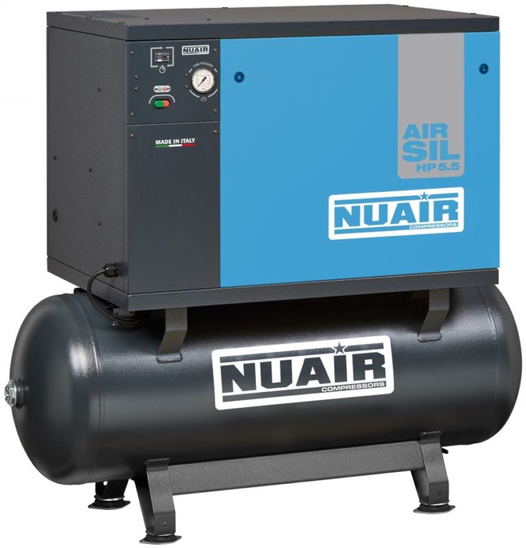 Nuair B2800B/3cm/100 Uk Silenced Belt Drive Lubricated Air Compressor ...