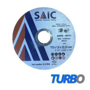 Turbocut Cut-Off Discs 115x1x22.23mm, 50/Pack