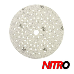 Nitro Ceramic Film Multi-Hole Sanding Discs 6" (152mm), 100/Pack
