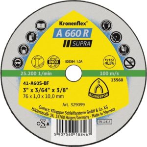 Klingspor A 660 R Supra Cutting-Off Discs 50x1x6mm, 100/Pack