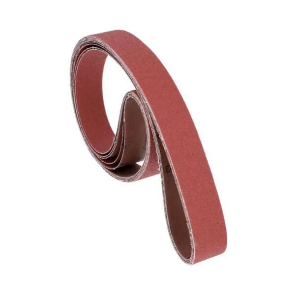 Norton R293 HD Aluminium Oxide Cloth Narrow Sanding Belts, 10/Pack