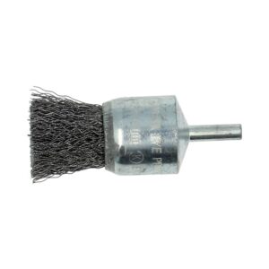 Norton Crimped Wire End Brushes 6mm Shank For Carbon-Mild Steel