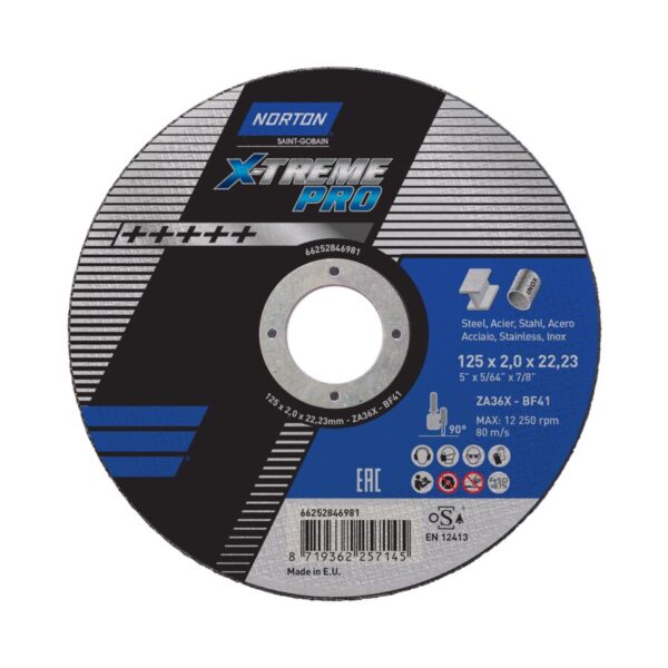 Norton X-Treme Pro Grinding Discs Type 27
