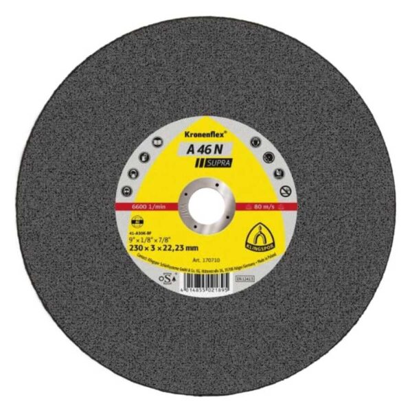 A 46 N SUPRA Kronenflex Cutting-Off Discs-resized