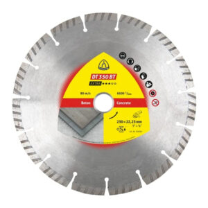 DT 350 BT Standard Turbo Diamond Cutting Blades for Angle Grinders