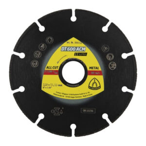 DT 600ACM VG - Vacuum Brazed Diamond Cutting Blades for Angle Grinders