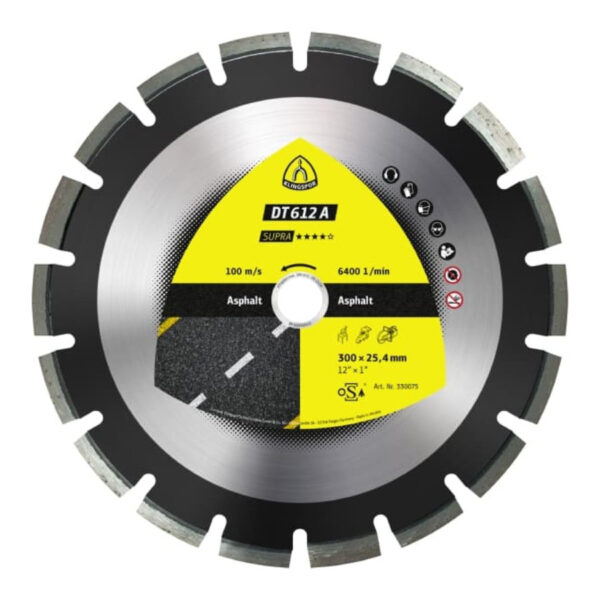 DT 612 A Wide Gullet Large Diamond Cutting Blades