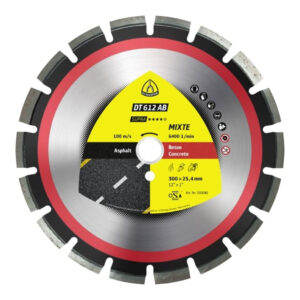 DT 612 AB Wide Gullet Large Diamond Cutting Blades
