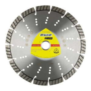 DT 612 UT Standard Turbo Diamond Cutting Blades for Angle Grinders