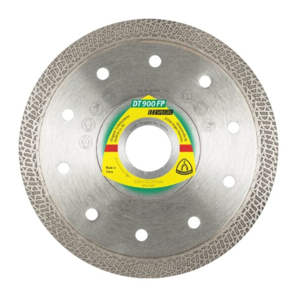 DT 900 FP Profiled Cutting Rim Diamond Cutting Blades for Angle Grinders
