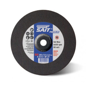 SAIT A 24 N Depressed Centre Grinding Wheels For Portable Machines