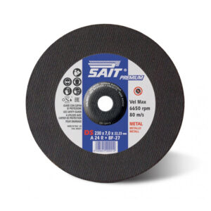 SAIT A 24 R Depressed Centre Grinding Wheels For Portable Machines
