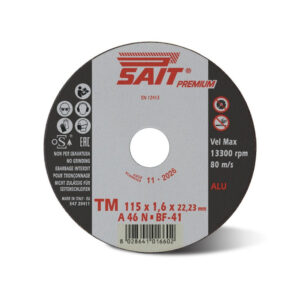 SAIT A 46 N Large Flat Cutting Discs For Portable Machines