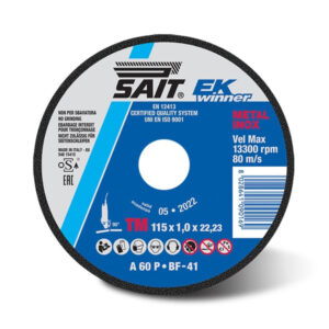SAIT A 60 P Large Flat Cutting Discs For Portable Machines