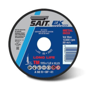 SAIT A 60 R Large Flat Cutting Discs For Portable Machines
