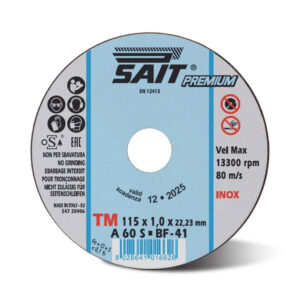 SAIT A 60 S Large Flat Cutting Discs For Portable Machines