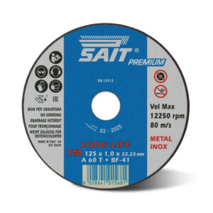 SAIT A 60 T Large Flat Cutting Discs For Portable Machines