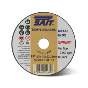 SAIT AS 60 N Large Flat Cutting Discs For Portable Machines