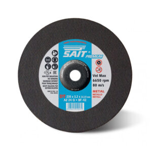 SAIT AZ 24 Q Large Depressed Centre Cutting Discs For Portable Machines