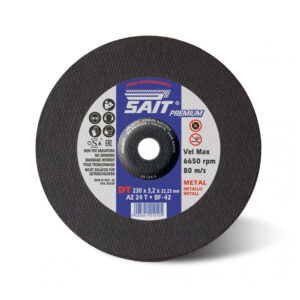 SAIT AZ 24 T Large Depressed Centre Cutting Discs For Portable Machines