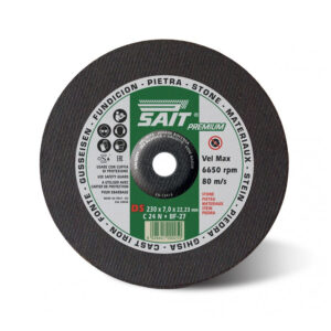 SAIT C 24 N Depressed Centre Grinding Wheels For Portable Machines