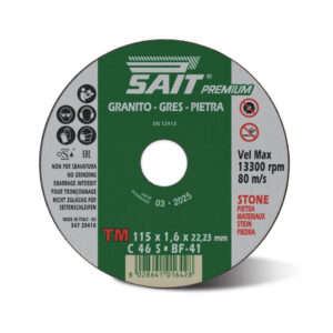 SAIT C 46 S Large Flat Cutting Discs For Portable Machines