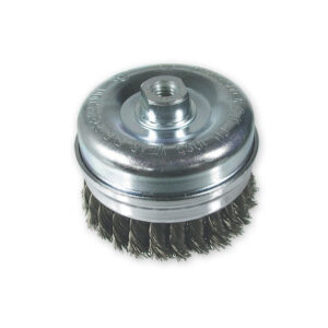 SAIT SM-TA TOP LINE Knotted Wire Cup Metal Brush M14 Thread