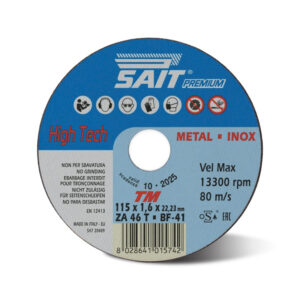 SAIT ZA 46 T Large Flat Cutting Discs For Portable Machines