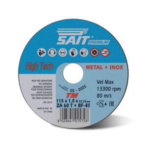 SAIT ZA 60 T Large Flat Cutting Discs For Portable Machines