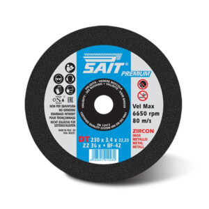 SAIT ZZ 36 R Large Depressed Centre Cutting Discs For Portable Machines