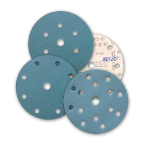 SAITAC D-VEL 6S Ceramic Paper Hook & Loop Sanding Discs