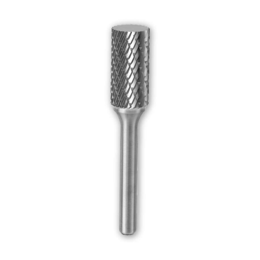 FS-MD-A DC Cylinder without End Cut Brazed Double Cut Carbide Burrs