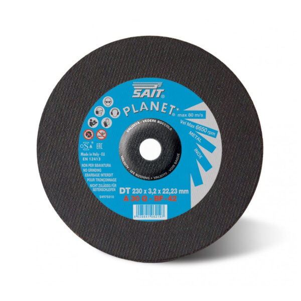 PLANET-DT A 30 Q Depressed Centre Aluminium Oxide Cutting Discs