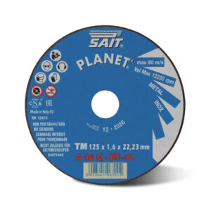PLANET-TM A 46 Q Flat Aluminium Oxide Cutting Discs