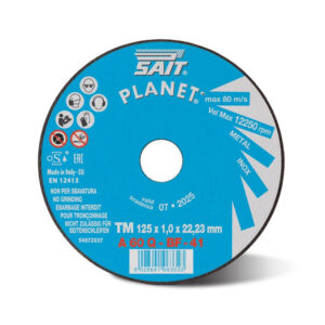 PLANET-TM A 60 Q Flat Aluminium Oxide Cutting Discs