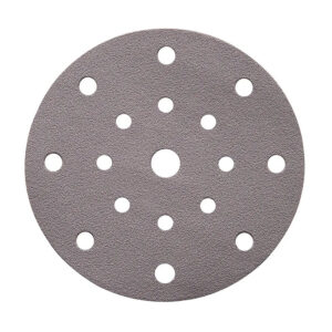 Q Silver Silicon Carbide Sanding Discs 150mm 17 Holes