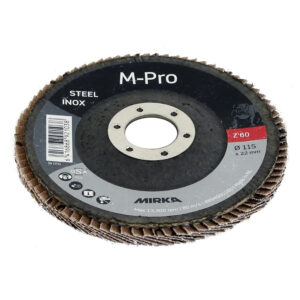 Mirka Inox Zirconia M-Pro Flap Discs 115x22mm