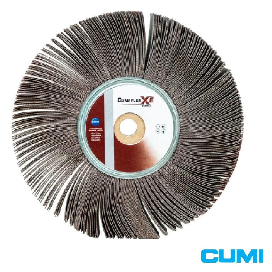 CUMI XS569 Wood Centre Flap Wheels, 1/Pack