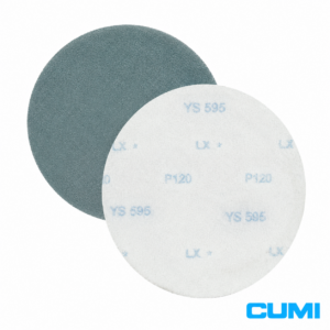 CUMI YS 595 Ceramic Velcro-Backed Sanding Discs, 50/Pack