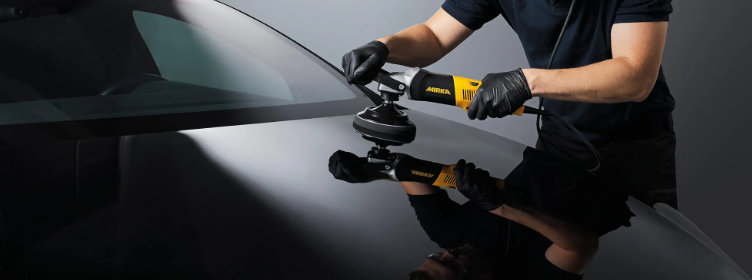 Car-bodywork-being-polished-with-Mirka-polisher