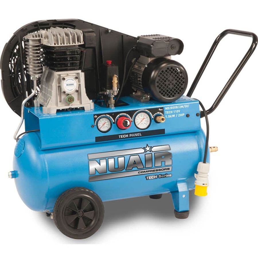 Nuair OM197/24 Tech/110v Direct Drive Oil Free Air Compressor